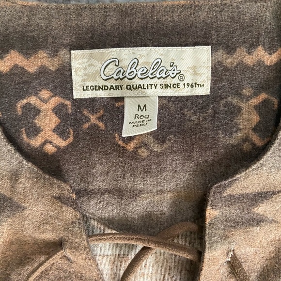 Cabela’s flannel western style tunic - Picture 5 of 6